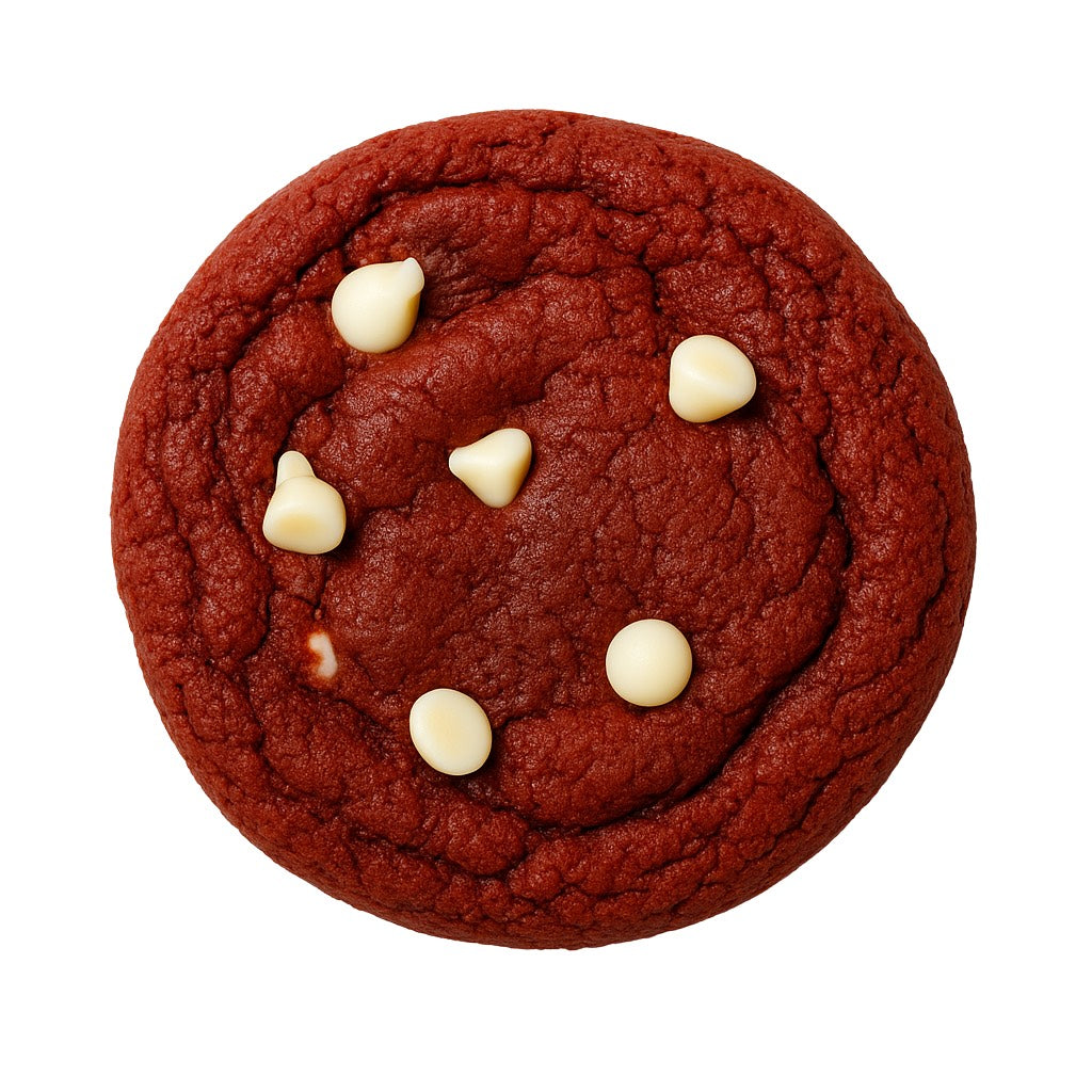 Red Velvet with Cream Cheese Cookie